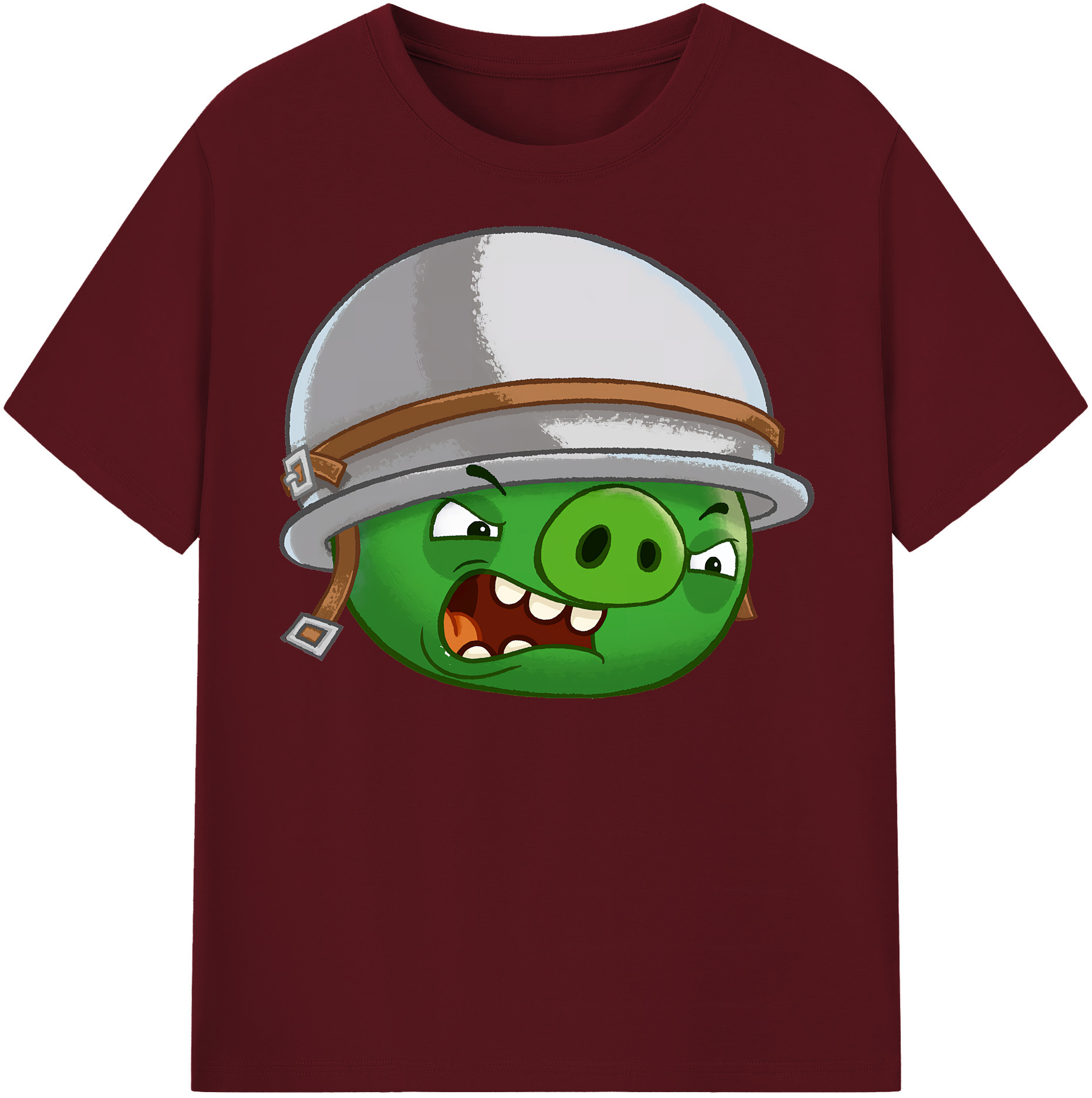 （画像用） Angry Birds アングリーバード 綿100％半袖Tシャツ（フロントプリント）